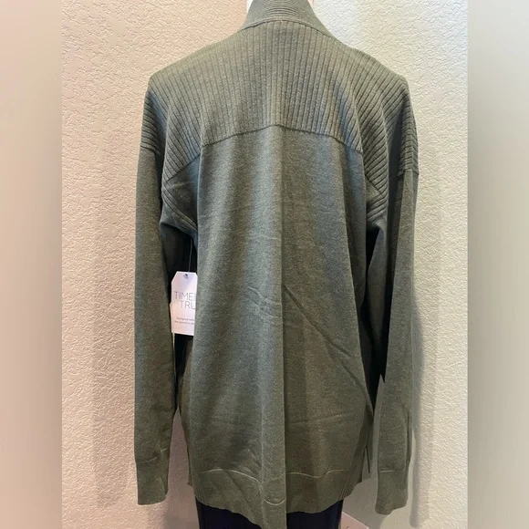 Time and Tru Open Front Cardigan - Picture 4 of 7